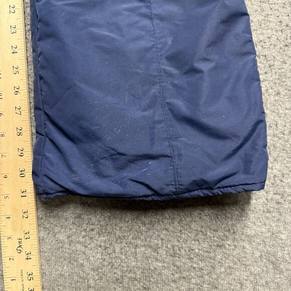 VTG Subello Ski Bib Mens Medium Navy Blue Snow Pants Overalls Snowboard 1980s - Picture 9 of 10